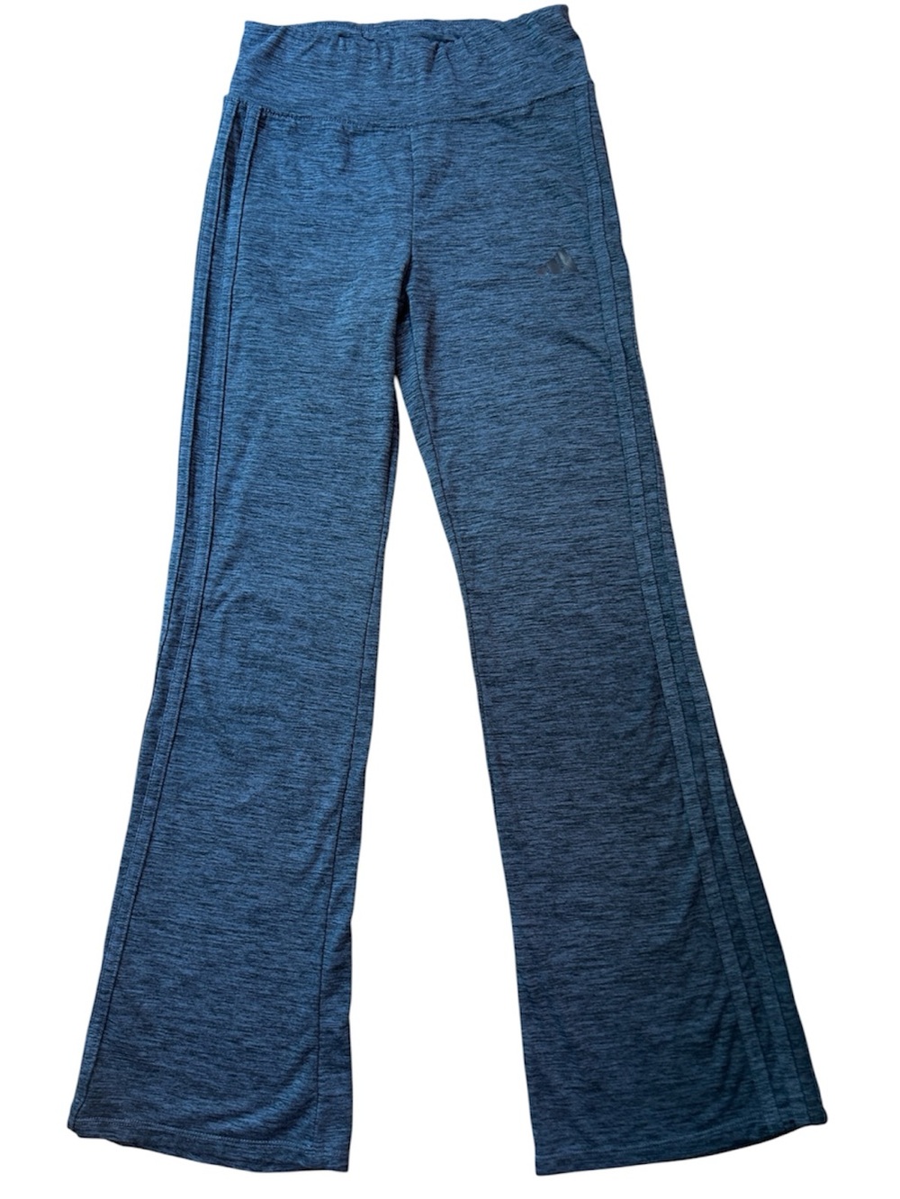 Adidas Slim Fit Athletic Flare Pants- Leggings Size M 10/12 Girls Sport Pants